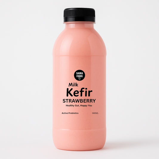 Milk Kefir Strawberry