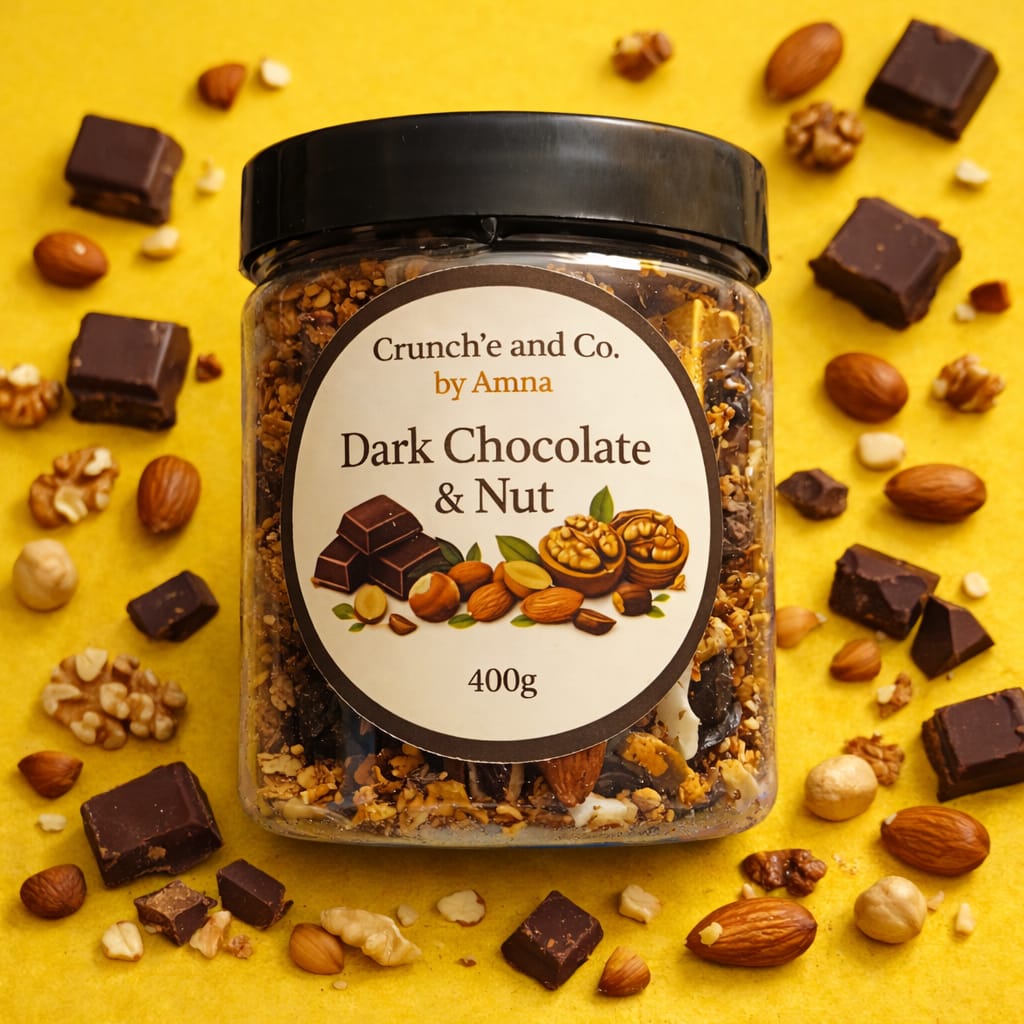 Dark Chocolate & Nuts Garnola