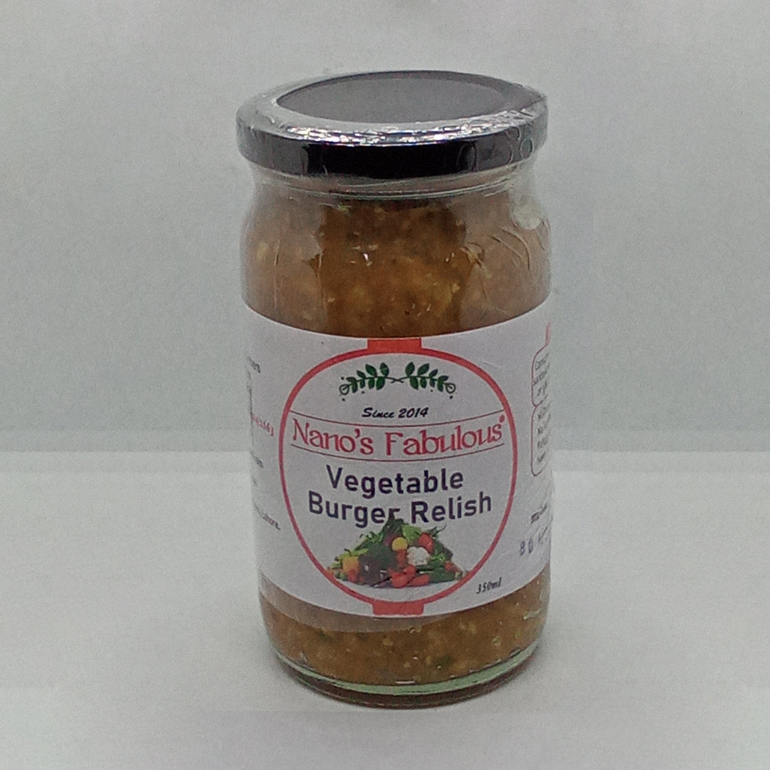 Mixed Vegetable Burger Relish
