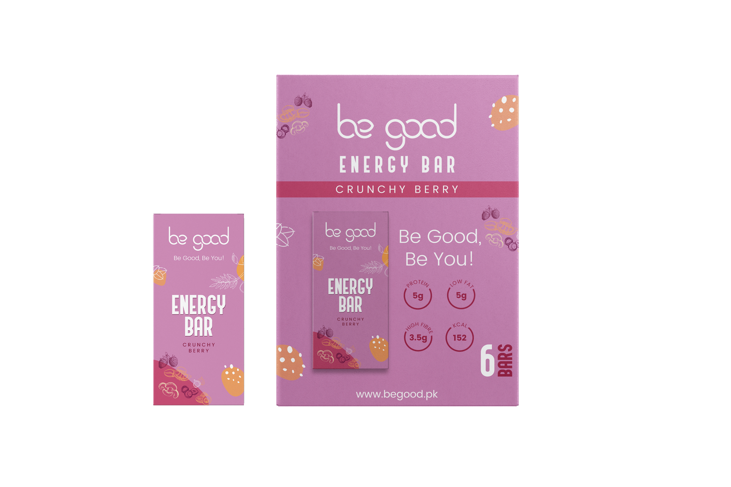 Crunchy Berry Energy Bar