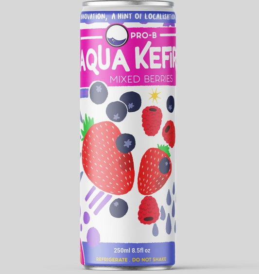 Aqua Kefir Water (Mix Berries)