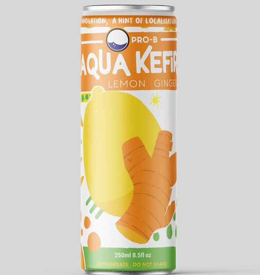 Aqua Kefir Water (Lemon Ginger)