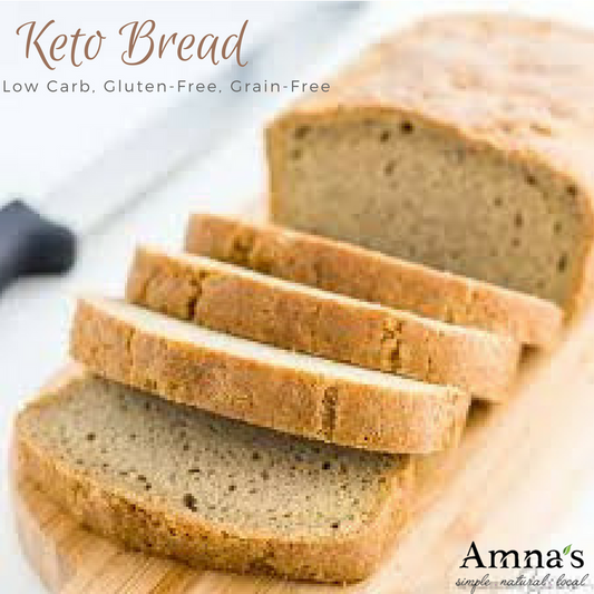 Almond Bread: Gluten-Free, Keto, Paleo, and Diabetic